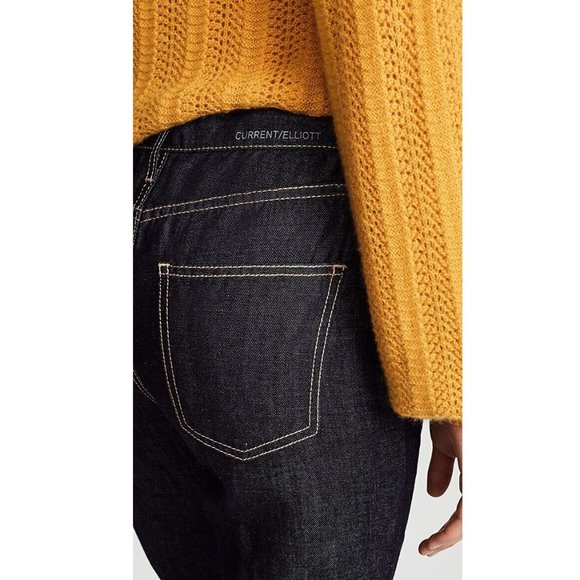 Current/Elliott The Vintage Cropped High Rise Slim Leg Jeans / Size 27 / Denuded - Picture 4 of 9
